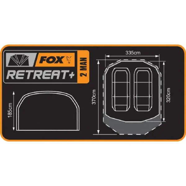 Fox Retreat+ Ripstop 2-Man Inc Inner Dome